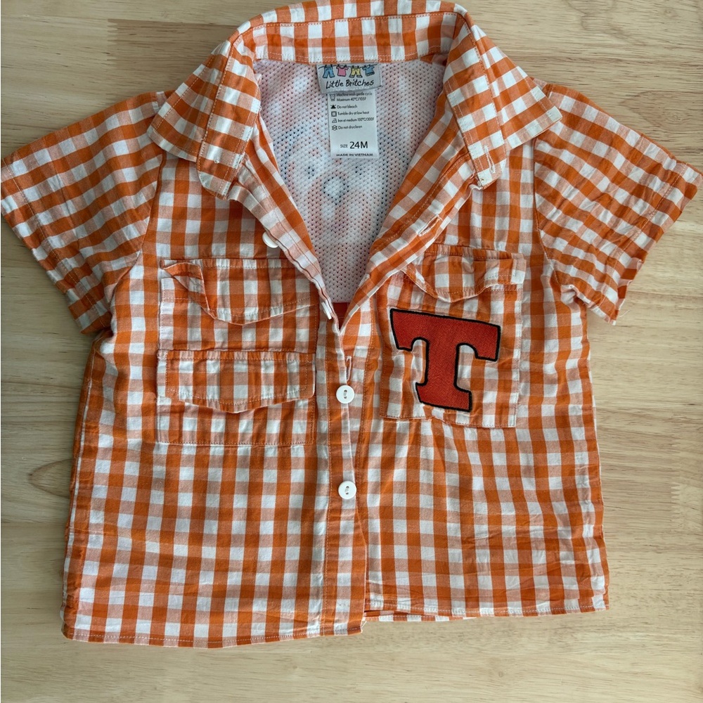 Tennessee / Smokey button down 24mo